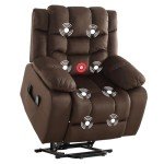 EBELLO Heated Massage Power Lift Recliner Chair