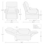 Watson & Whitely Power Lift Recliner with Massage