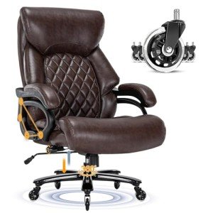Big and Tall Heavy-Duty Office Chair, 500 lbs