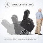 Power Lift Recliner Chair with Massage & Heat