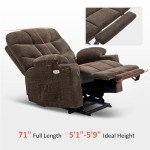 MCombo Power Lift Recliner for Big Adults