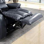 Large Dual Motor Massage Lift Chair - Blue