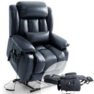 Lay Flat Lift Recliner Chair with Massage & Heat