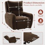 Compact Power Lift Chair with Heat & Massage