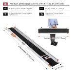 Ruedamann 6FT Portable Aluminum Wheelchair Ramp