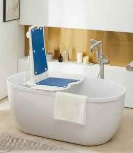 Electric Bath Lift Chair - Waterproof & Adjustable