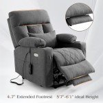 Power Lift Recliner with Massage & Heating Features