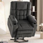 Power Lift Recliner Chair with Massage & Heat