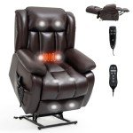 EZZUP Dual Motor Lay Flat Lift Recliner Chair