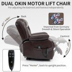 EZZUP Dual Motor Lay Flat Lift Recliner Chair