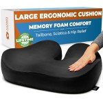 Large Seat Cushion for Tailbone Pain Relief