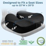Large Seat Cushion for Tailbone Pain Relief
