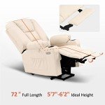 MCombo Large Power Lift Recliner with Massage