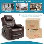 Power Lift Recliner Chair with Massage & Heat