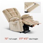 MCombo Dual Motor Lift Recliner Chair with Massage