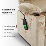 MCombo Dual Motor Lift Recliner Chair with Massage