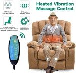 VIVIJASON Large Dual Motor Lay Flat Lift Chair