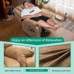VIVIJASON Large Dual Motor Lay Flat Lift Chair