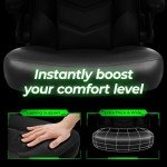 Ergonomic Gaming Chair with Lumbar Support and Swivel