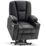 Power Lift Recliner Chair with USB & Cup Holders