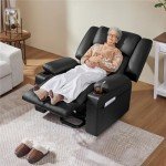 Yaheetech Electric Lift Recliner Chair with Massage