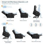 Yaheetech Electric Lift Recliner Chair with Massage