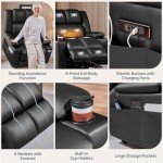 Yaheetech Electric Lift Recliner Chair with Massage