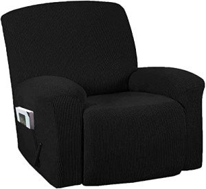 Super Stretch Soft Recliner Cover Set, 4 Pieces