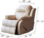 Super Stretch Soft Recliner Cover Set, 4 Pieces