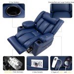 Large Power Lift Chair with Heat and Massage