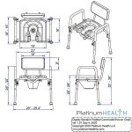 Ultra-Premium Bariatric Commode/Shower Lift Chair