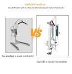Portable Electric Patient Lift – 500lbs Capacity