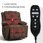 Electric Recliner Lift Chair for Elderly with Massage