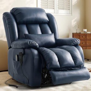 Extra Large Power Lift Recliner Chair with Massage