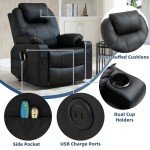 Cozy Power Lift Recliner Chair with Heat & Massage