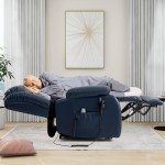 Extra Large Power Lift Recliner Chair with Massage