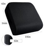 MABOZOO Thick Memory Foam Office Chair Cushion