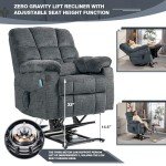 Heated Massage Lift Recliner Chair for Elderly