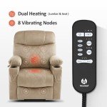 MCombo Small Power Lift Recliner with Massage