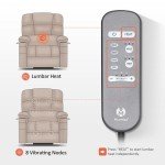 MCombo Large Lay Flat Dual Motor Lift Chair