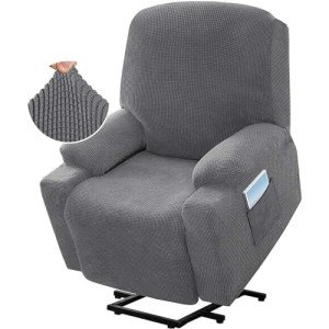 Stretch Recliner Slipcover with Side Pocket