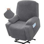 Stretch Recliner Slipcover with Side Pocket