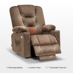 MCombo Power Lift Recliner Chair with Massage & Heat