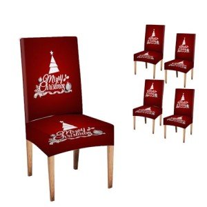 Christmas Removable Lift Chair Slipcover Set of 4