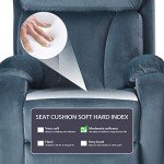 Navy Blue Power Lift Recliner for Seniors