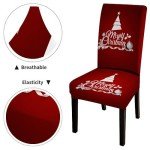 Christmas Removable Lift Chair Slipcover Set of 4