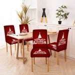 Christmas Removable Lift Chair Slipcover Set of 4