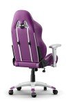 Purple XS Gaming Chair with Adjustable Features
