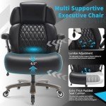 Big & Tall Ergonomic Office Chair - 500lbs Capacity