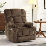Dual Motor Power Lift Recliner Chair with Massage